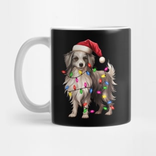 Christmas Dog Chinese Crested Mug